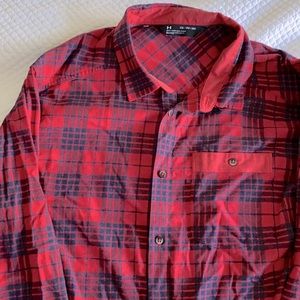 Flannel dress shirt